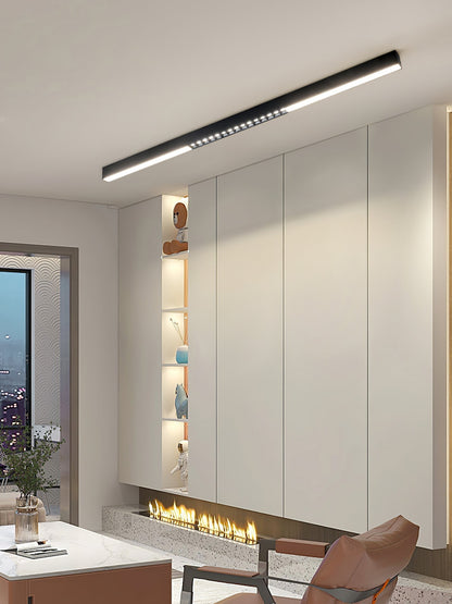 Orvex Black White Linear LED Suspension