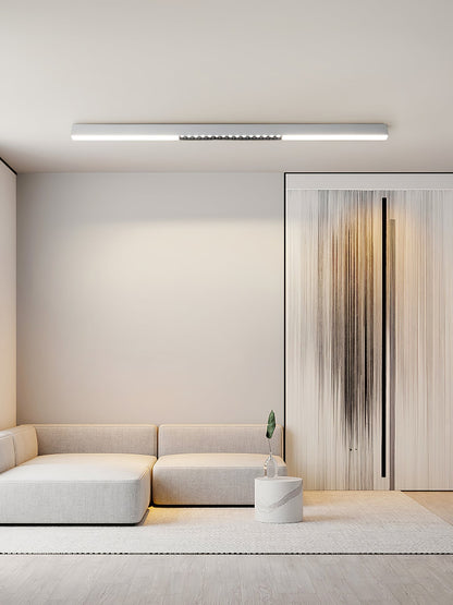 Orvex Black White Linear LED Suspension