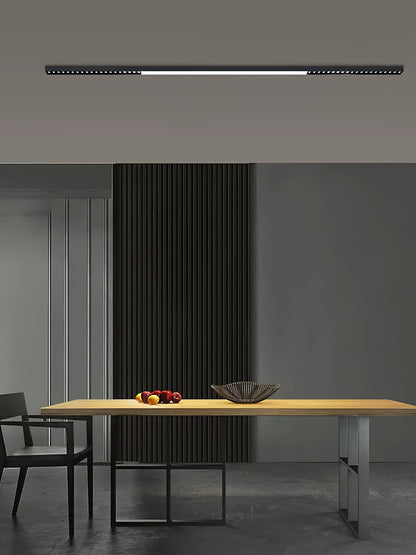 Orvex Black White Linear LED Suspension