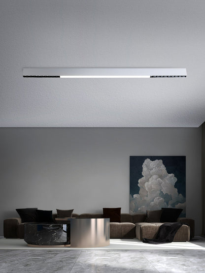 Orvex Black White Linear LED Suspension