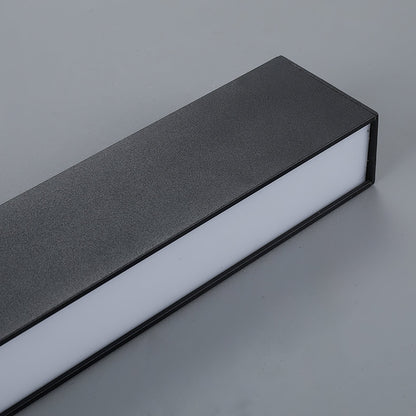 Orvex Black White Linear LED Suspension