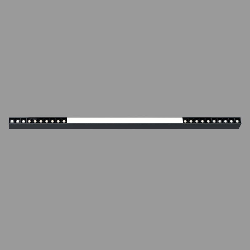 Orvex Black White Linear LED Suspension