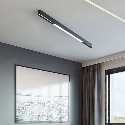 Orvex Black White Linear LED Suspension