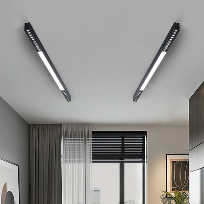 Orvex Black White Linear LED Suspension