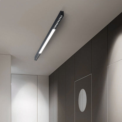 Orvex Black White Linear LED Suspension