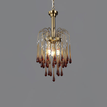 Ottavia Brass Crystal Chandelier