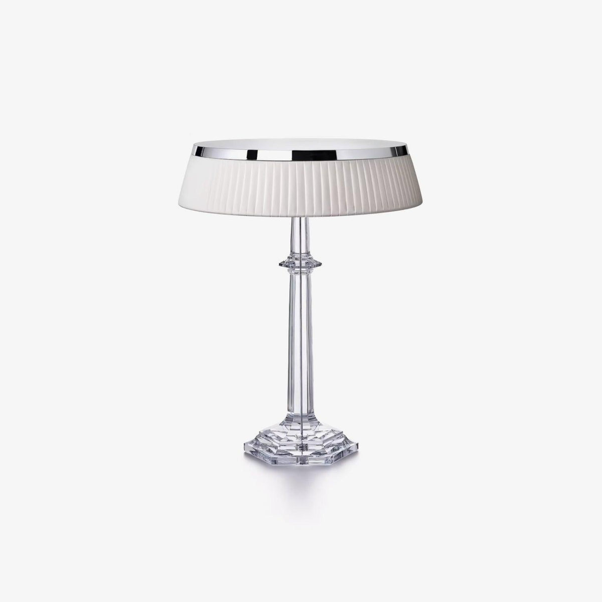 Palaiscurve Chrome Glass Table Lamp