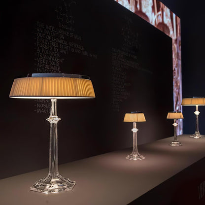 Palaiscurve Chrome Glass Table Lamp