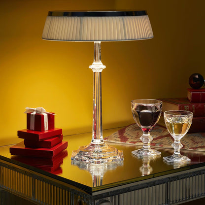 Palaiscurve Chrome Glass Table Lamp
