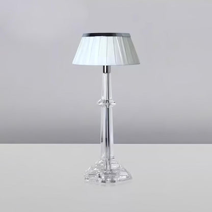 Palaiscurve Chrome Glass Table Lamp