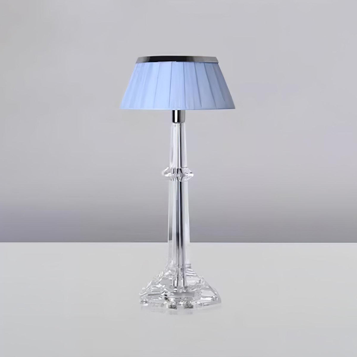 Palaiscurve Chrome Glass Table Lamp