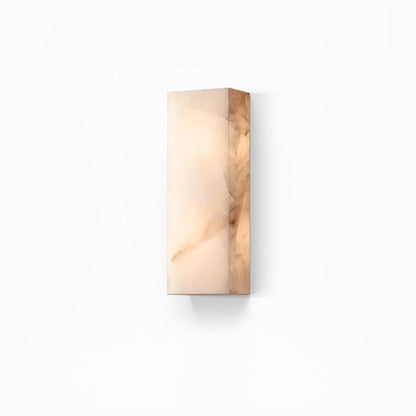 Panelis White Alabaster LED Wall Sconce