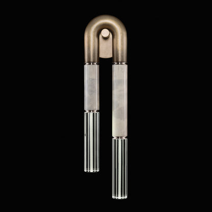 Parchment Glass Soft Ombre Wall Sconce