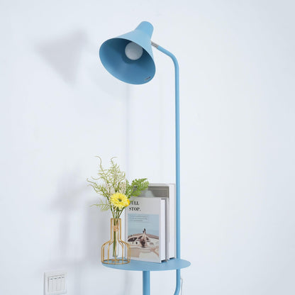 Pastel Tray Marble Floor Lamp