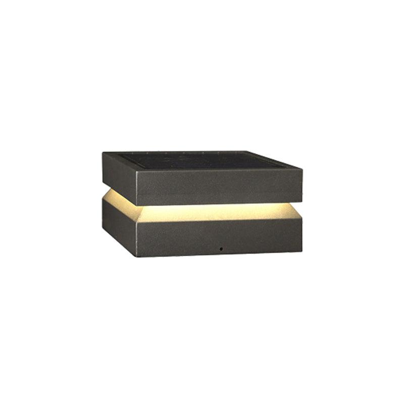 Perimeter Black LED Outdoor Post Light