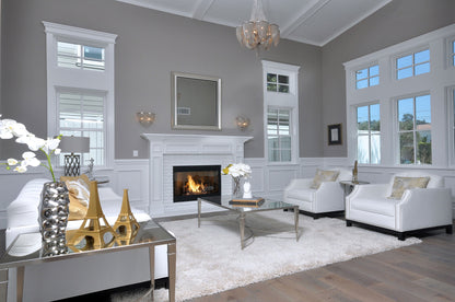 Petite Nickel Glow Chandelier