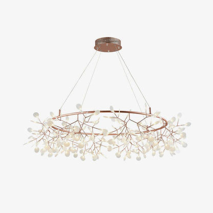 Phyllara Rose Gold LED Chandelier