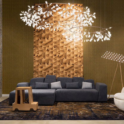 Phyllara Rose Gold LED Chandelier