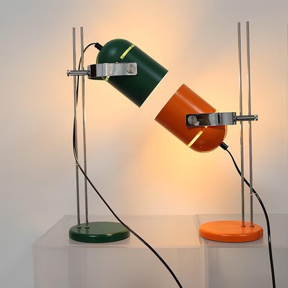 Pivotstem Chrome Multi-Color Table Lamp