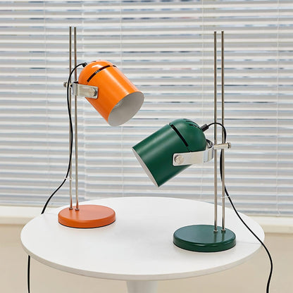 Pivotstem Chrome Multi-Color Table Lamp
