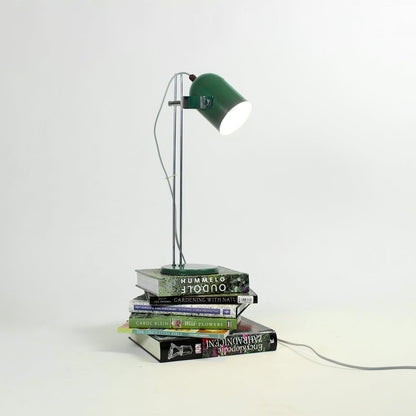 Pivotstem Chrome Multi-Color Table Lamp