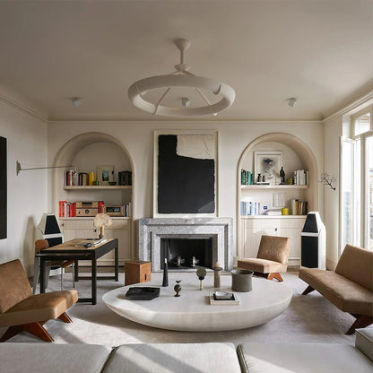 Plastera White LED Chandelier