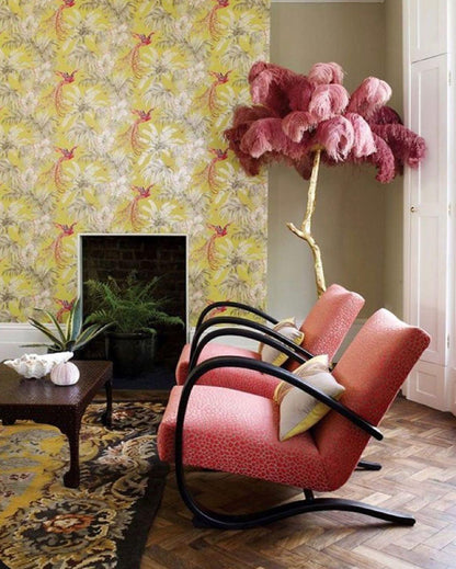 Plumara Polished Brass Feather Floor Lamp