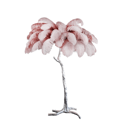 Plumara Polished Brass Feather Floor Lamp