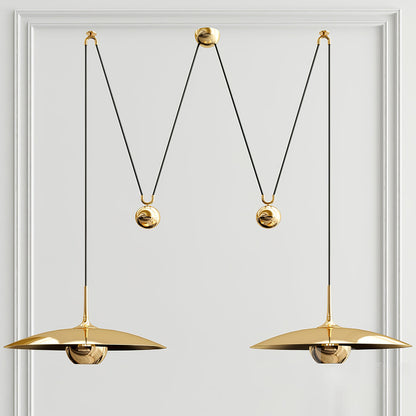 Plumbara Chrome Gold Pendant