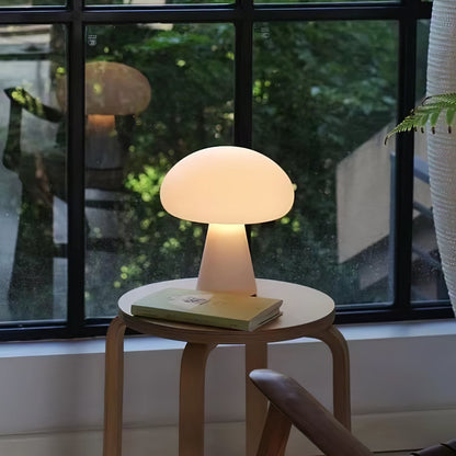 Podora White Rechargeable LED Table Lamp