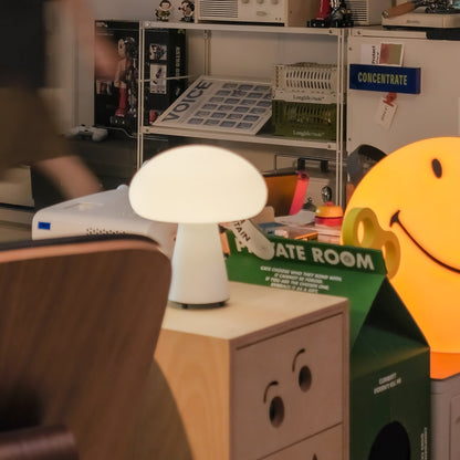 Podora White Rechargeable LED Table Lamp