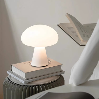 Podora White Rechargeable LED Table Lamp