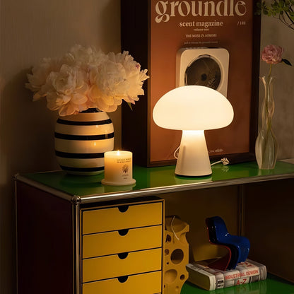 Podora White Rechargeable LED Table Lamp