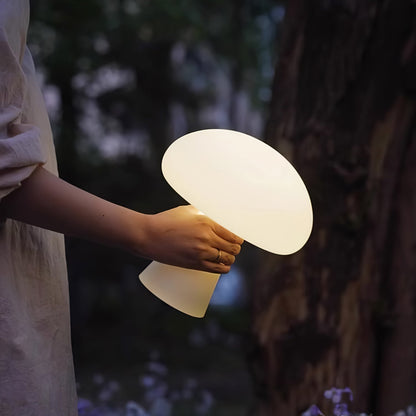 Podora White Rechargeable LED Table Lamp