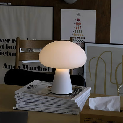 Podora White Rechargeable LED Table Lamp