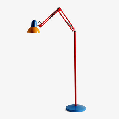 Primary Color Articulated Floor Lamp