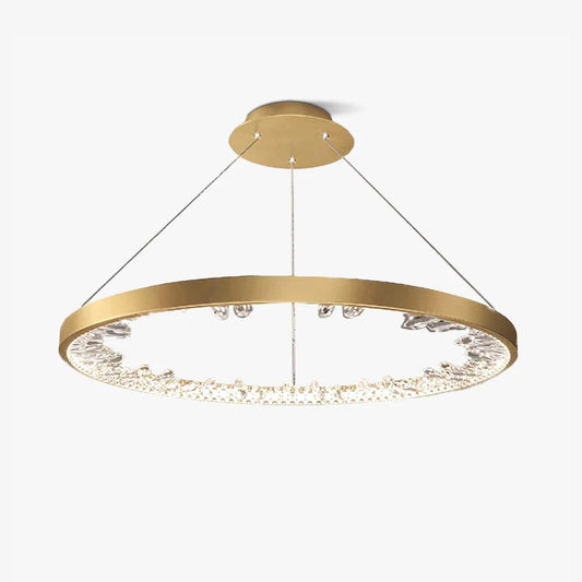 Luxury Circle Crystal Chandelier Chandelier