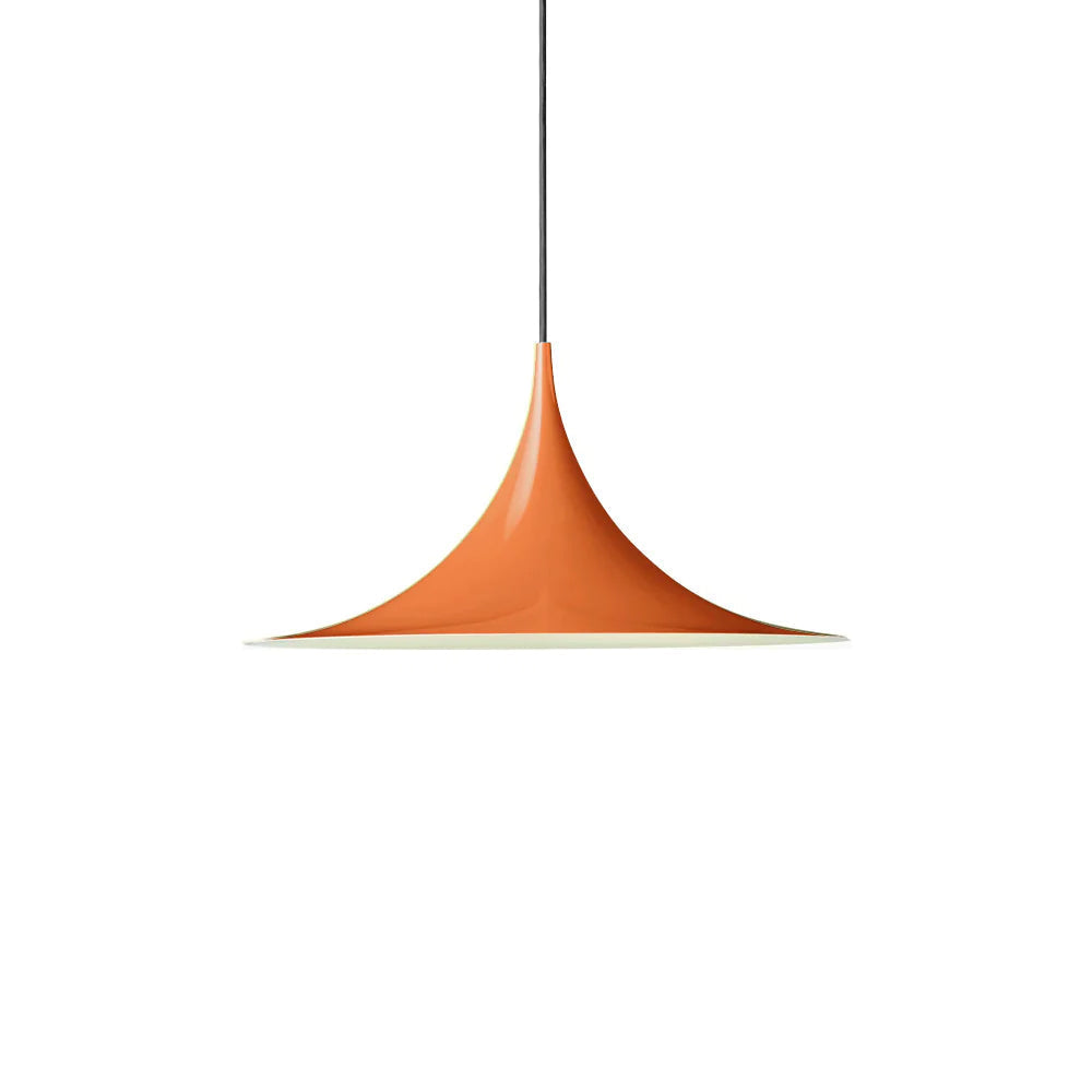 Semi Pendant Light ∅ 11.8″ x H 5.9″ / Dia 30cm x H 15cm / Orange Pendant light