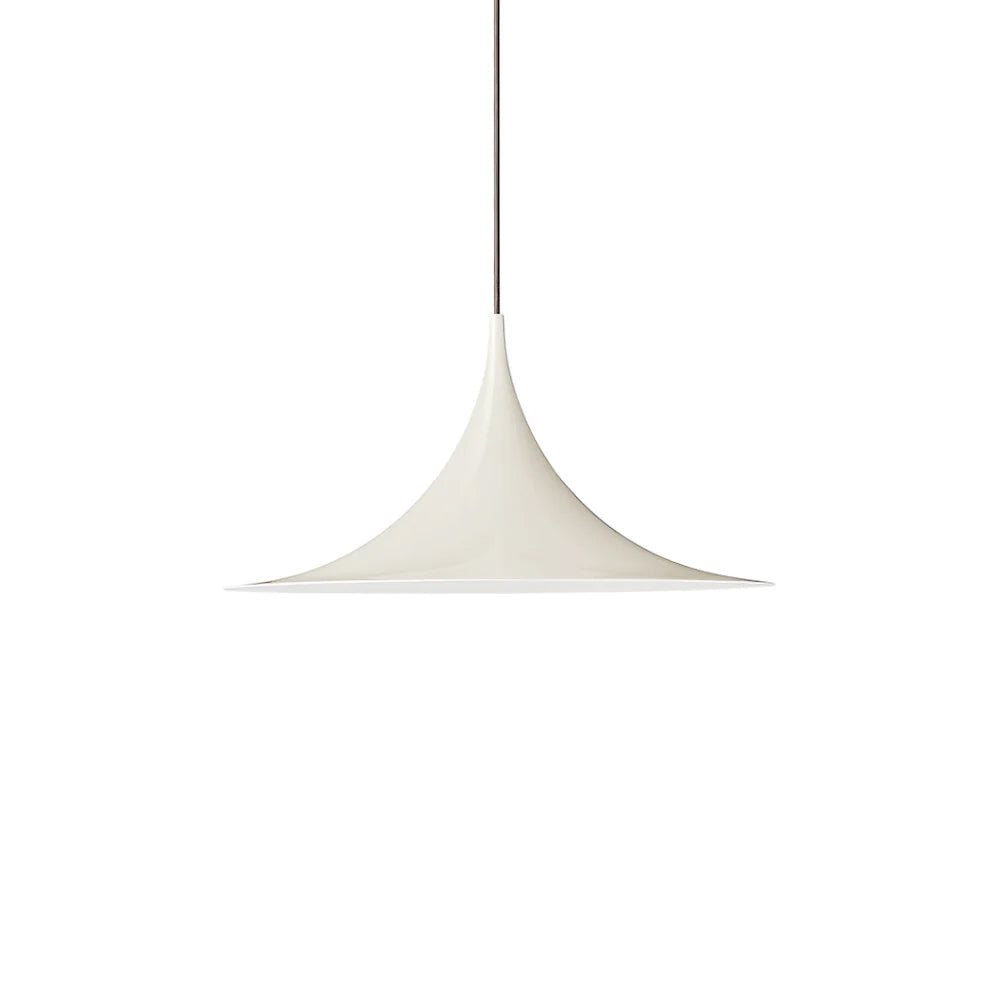 Semi Pendant Light ∅ 11.8″ x H 5.9″ / Dia 30cm x H 15cm / Beige Pendant light
