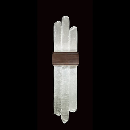 Reversible Sunray Glass Spire LED Wall Sconce