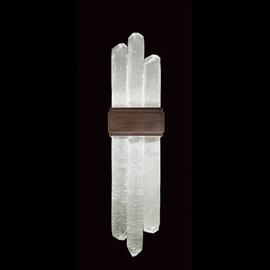 Reversible Sunray Glass Spire LED Wall Sconce