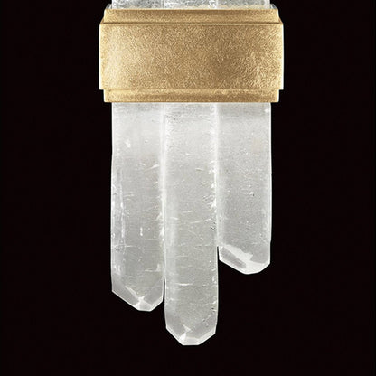 Reversible Sunray Glass Spire LED Wall Sconce