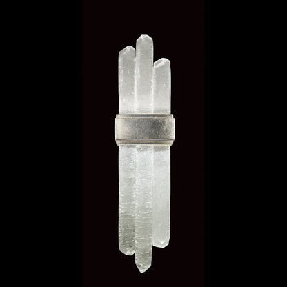 Reversible Sunray Glass Spire LED Wall Sconce