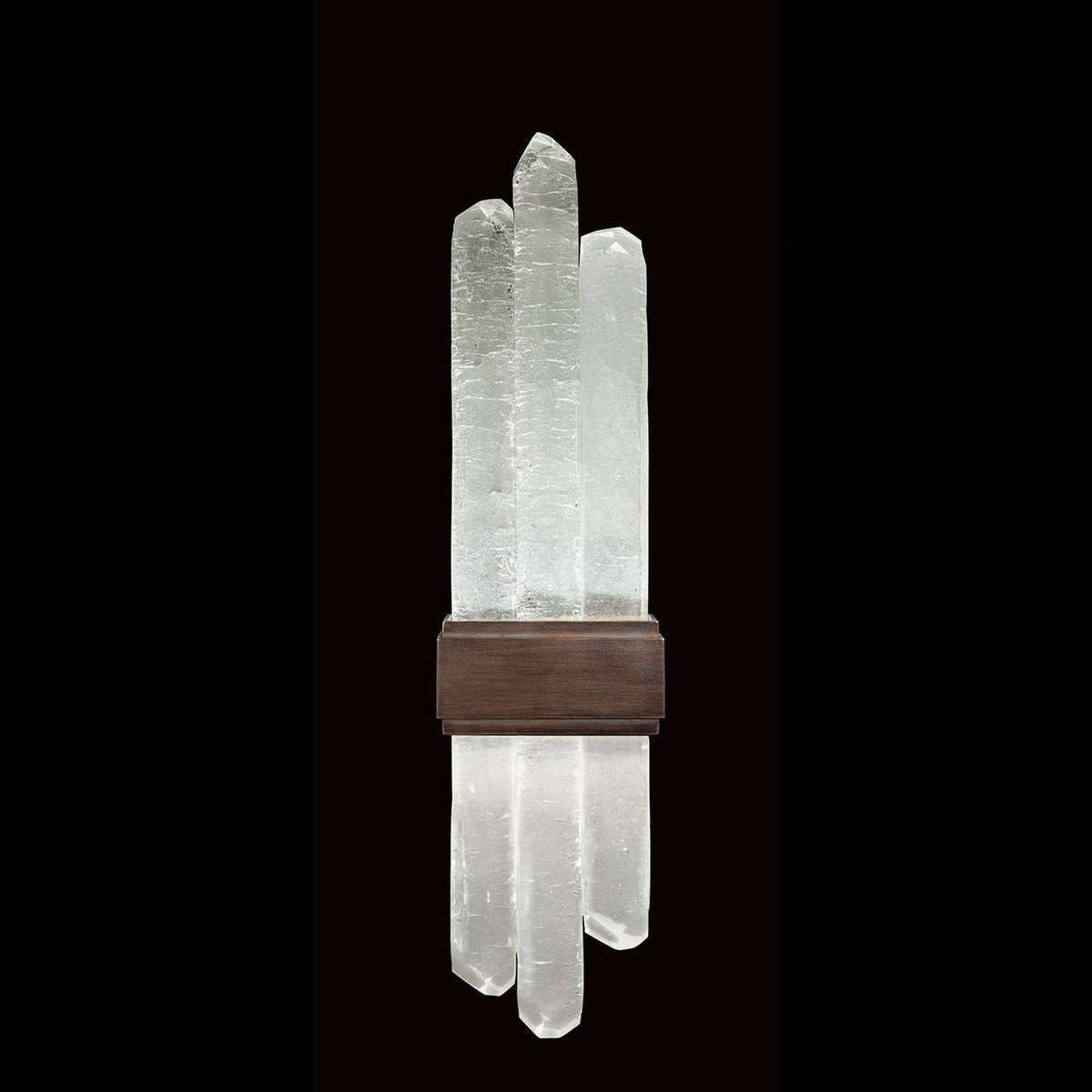 Reversible Sunray Glass Spire LED Wall Sconce