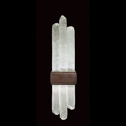 Reversible Sunray Glass Spire LED Wall Sconce