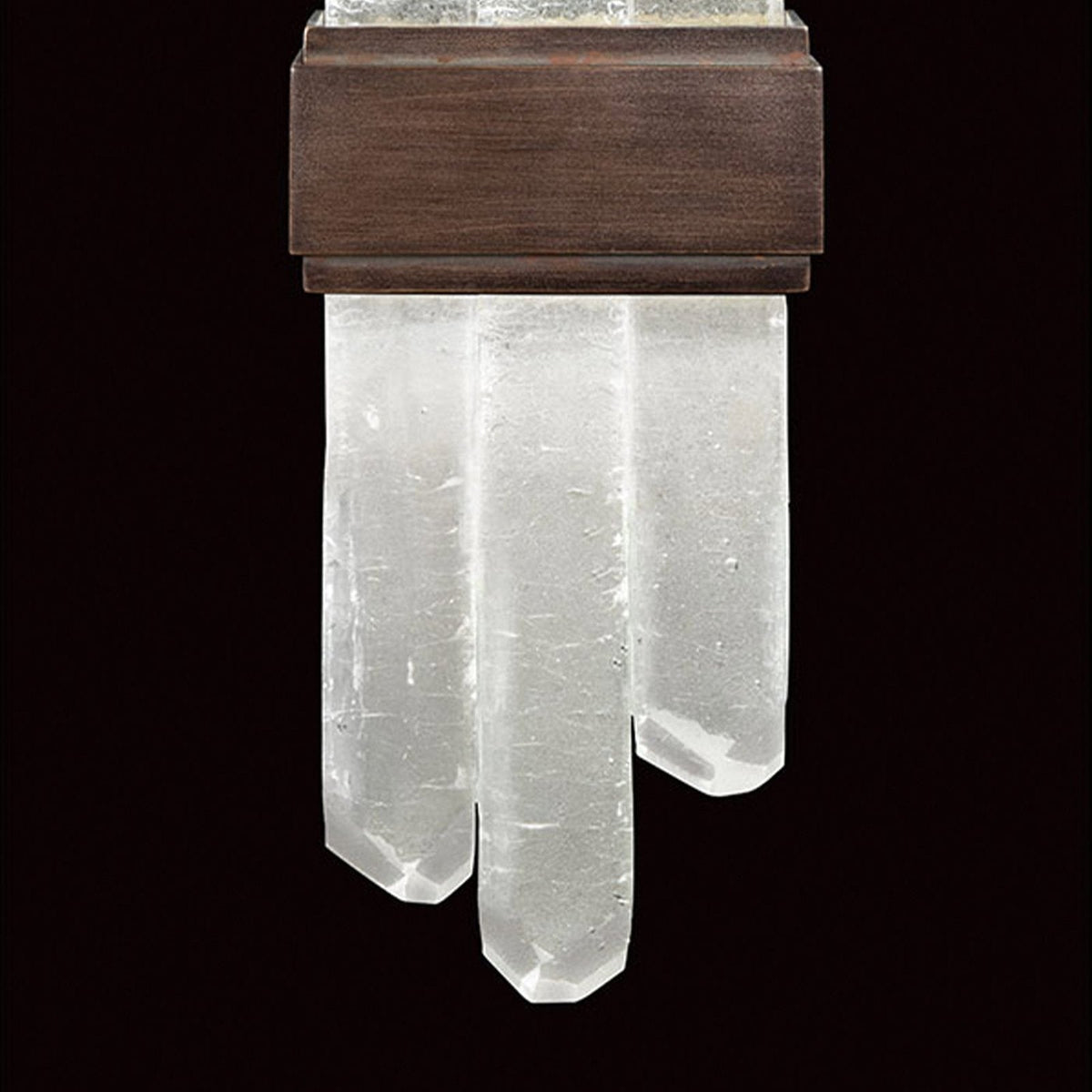 Reversible Sunray Glass Spire LED Wall Sconce