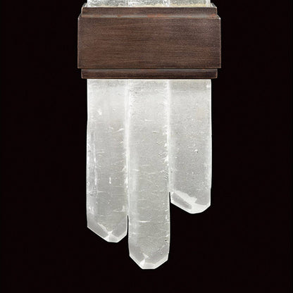 Reversible Sunray Glass Spire LED Wall Sconce