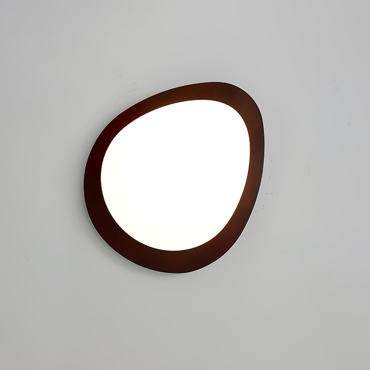 Rhombic Black Orange LED Ceiling Light