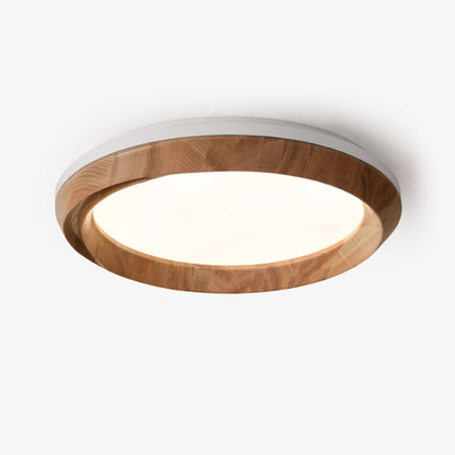 Rillara Wood Acrylic LED Ceiling Light