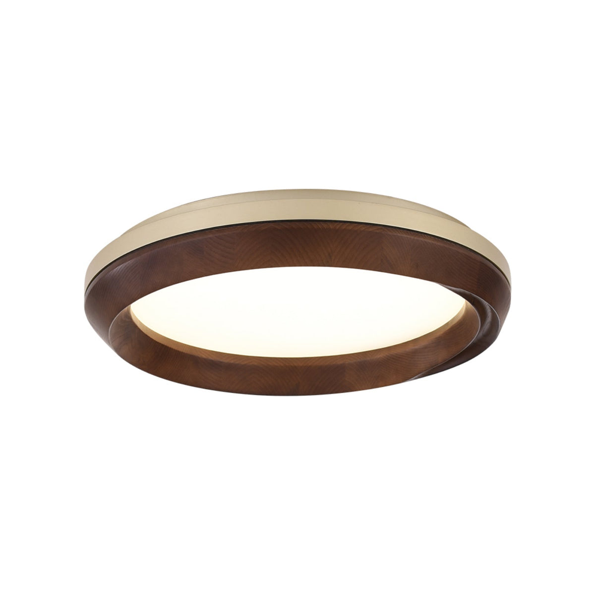 Rillara Wood Acrylic LED Ceiling Light